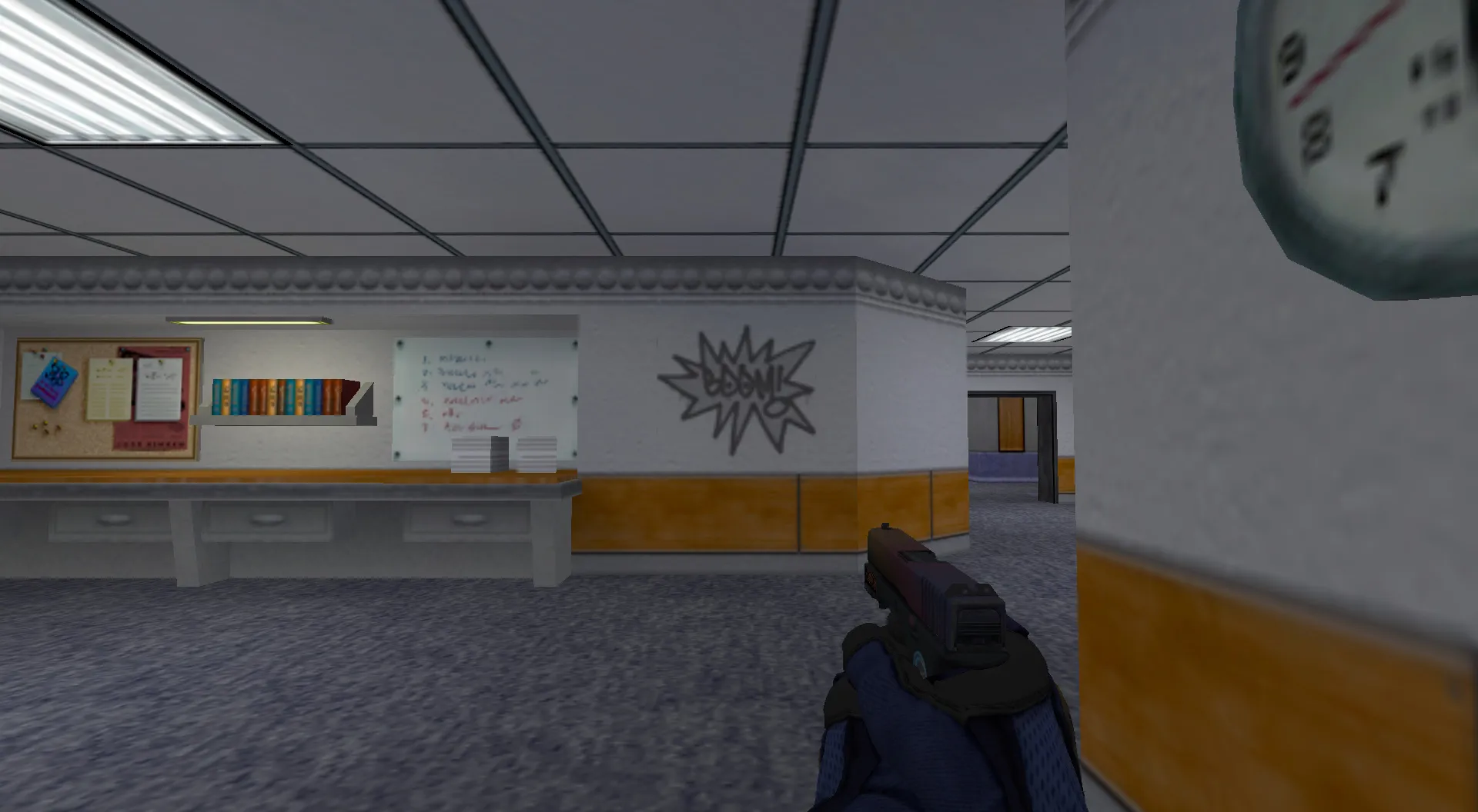 Скриншот  Граффити «БУМ» для CS 1.6 – уникальный стиль из CS:GO