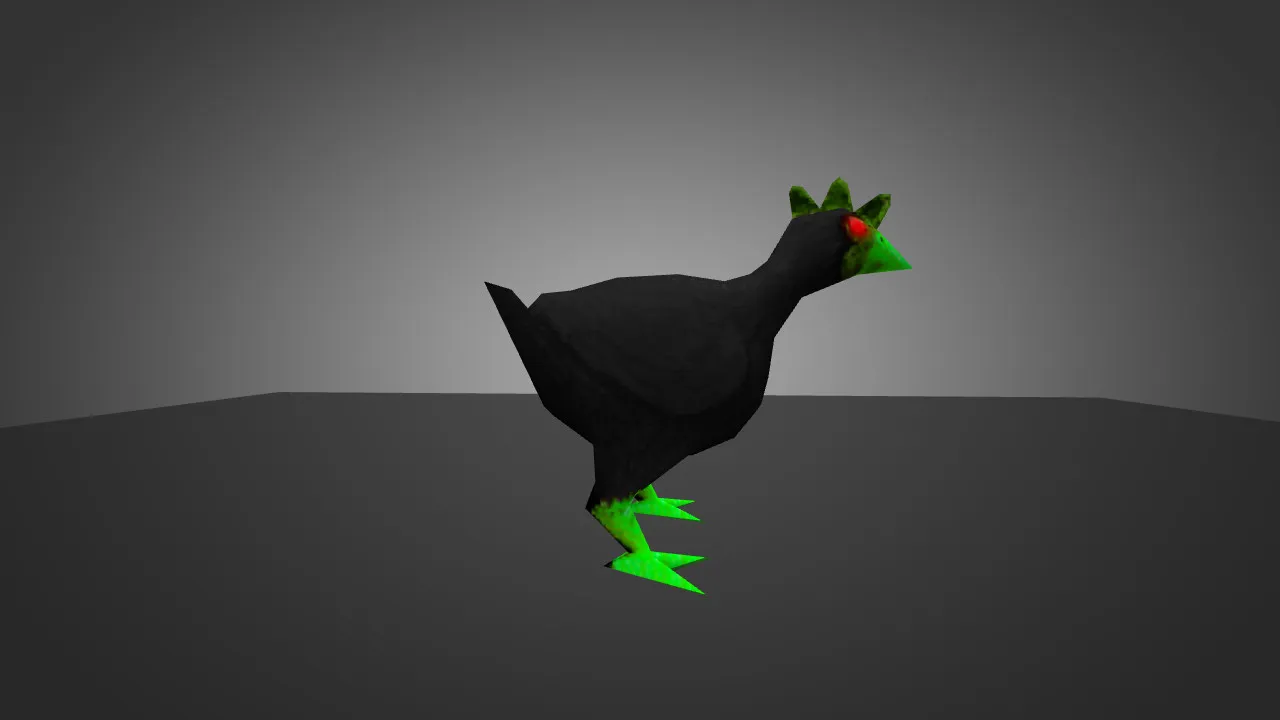 Скриншот Модель «Evil Chicken» для CS 1.6 - Уникальная мясная эстетика