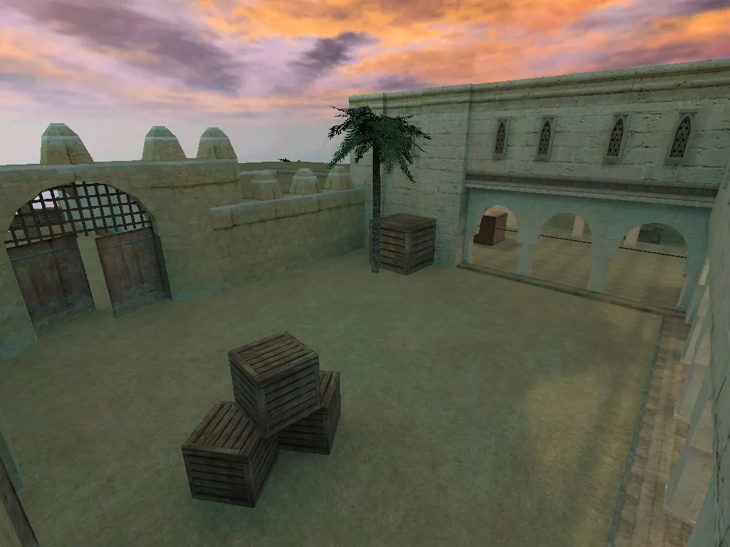 Скриншот Карта de_sultan_dust для CS 1.6: Тактика и Оптимизация