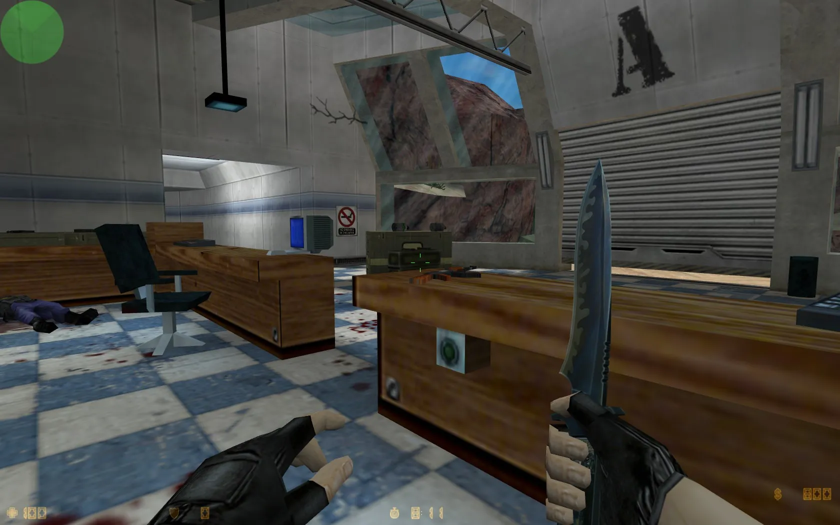 Скриншот  de_facility_czl — карта DE для CS 1.6: баланс сторон, точки, .nav и оптимизация wpoly/epoly