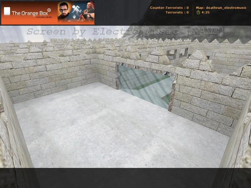 Скриншот Карта «deathrun_electromusic» для CS 1.6