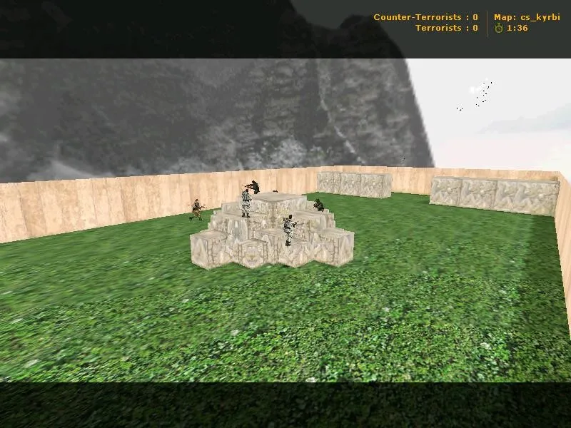Скриншот  cs_kyrbi — DE карта для CS 1.6: точки, маршруты, .nav для ботов, оптимизация wpoly/epoly