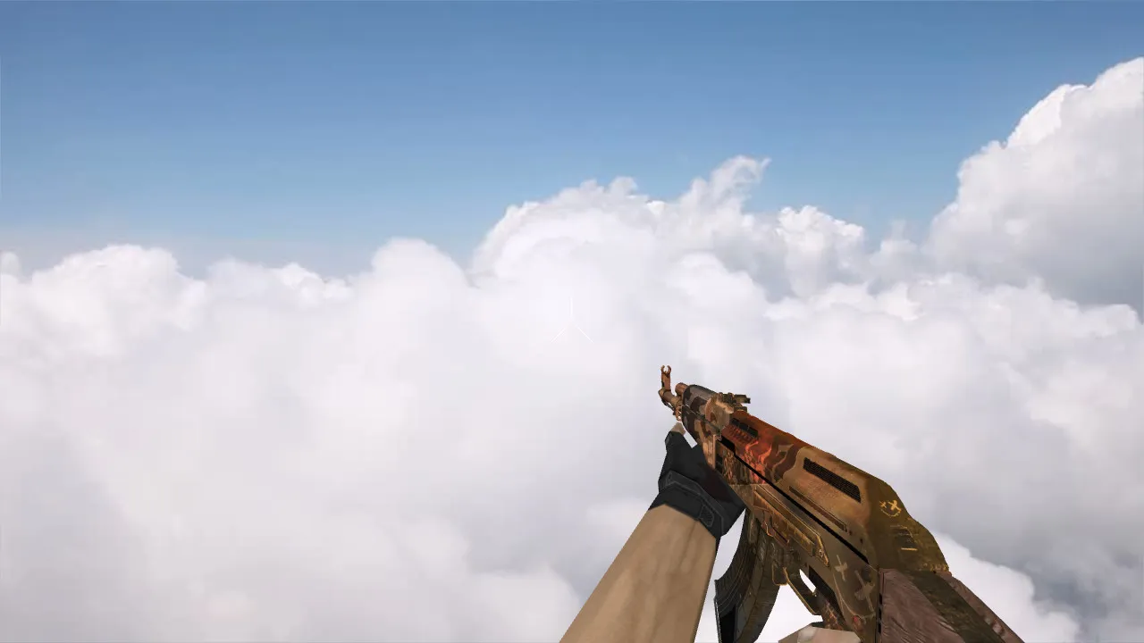 Скриншот Модель «AK-47 Biker» для CS 1.6 - Качество и Уникальность