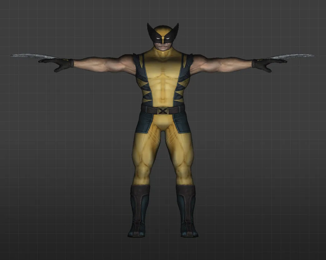 Скриншот Модель «Росомаха» для CS 1.6 - Уникальный скин для вашего персонажа