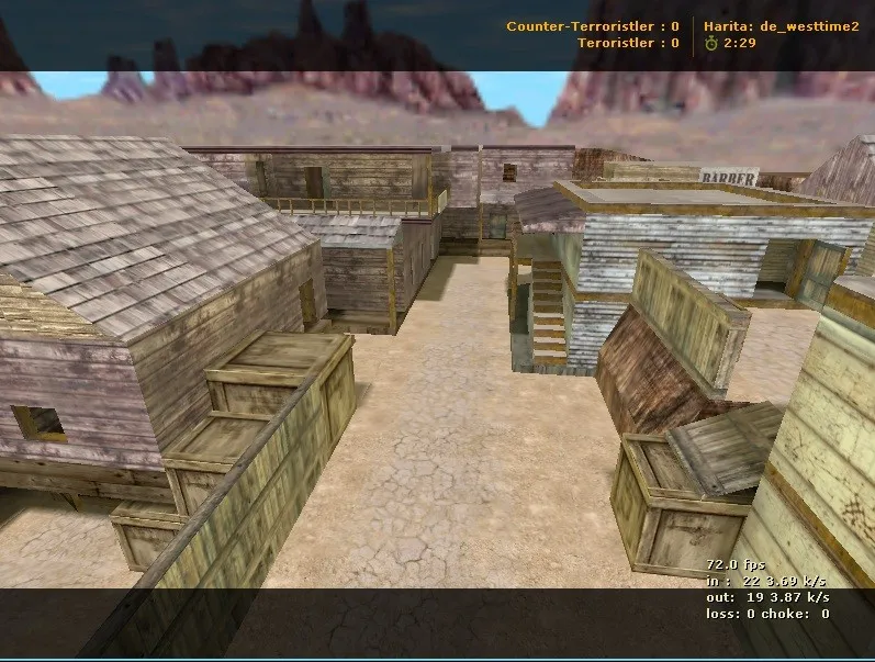 Скриншот  Карта de_westtime2 для CS 1.6: особенности и тактики