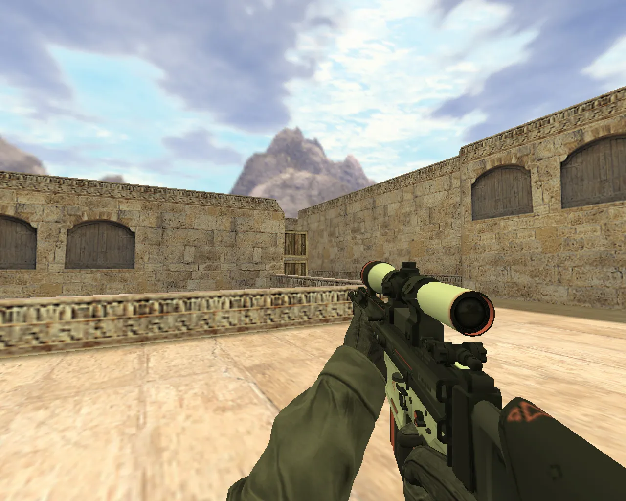 Скриншот Модель SCAR Сайрекс для CS 1.6 - Качество и Точность