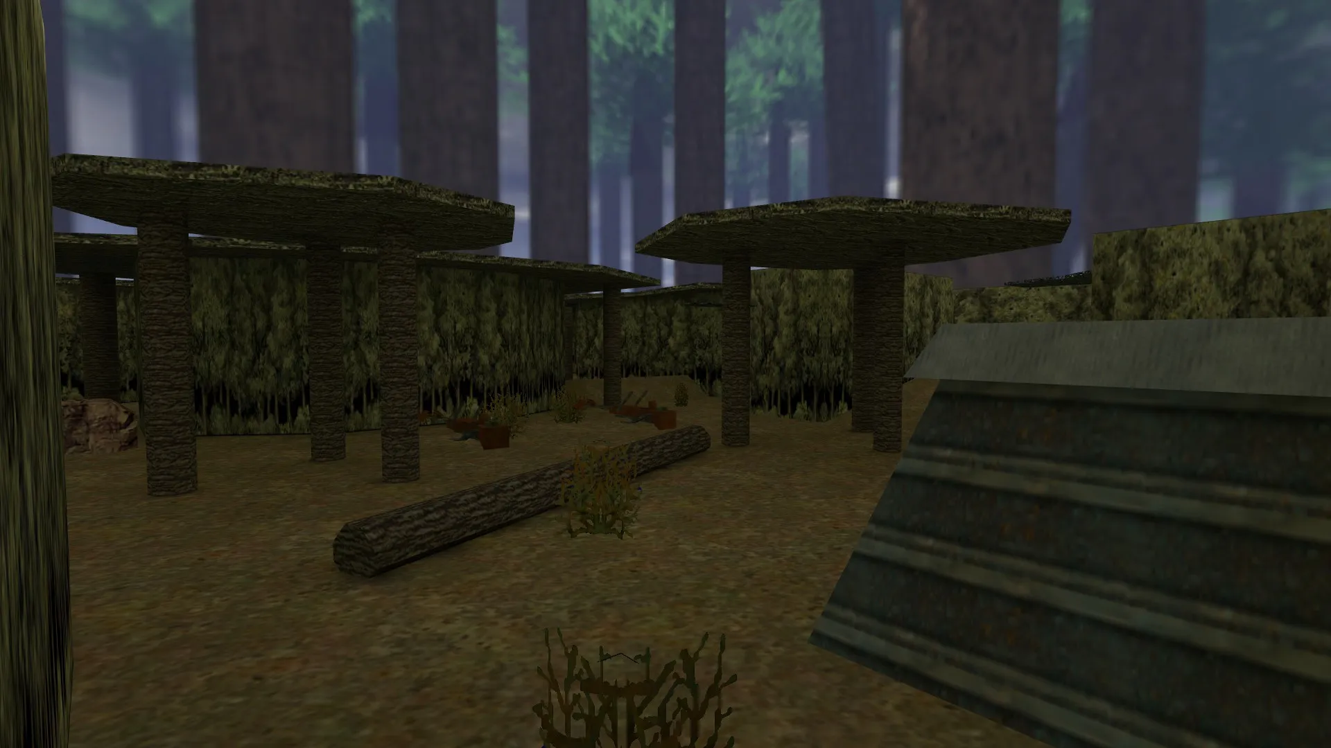 Скриншот  Карта «endor» для CS 1.6: подробный обзор и тактика