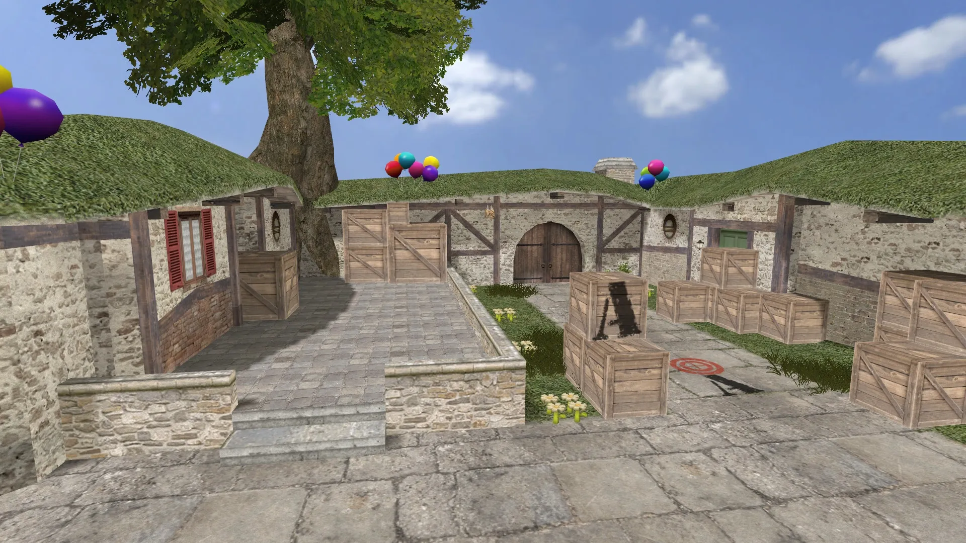 Скриншот  de_dust_csoland карта для CS 1.6: точки, баланс сторон, .nav для ботов и оптимизация wpoly/epoly