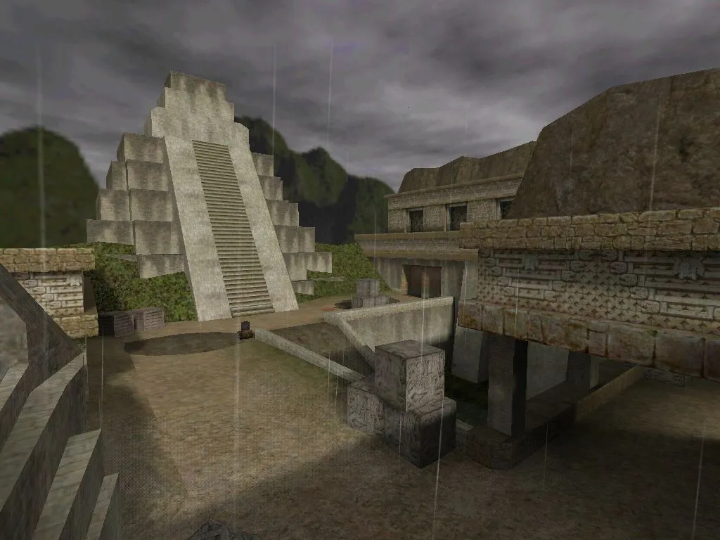 Скриншот Карта de_upd_aztec для CS 1.6 - тактика и особенности