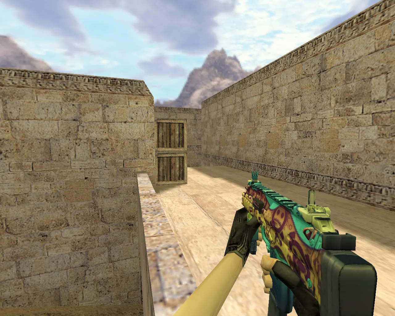 Скриншот Модель «MP7 Эмоции» для CS 1.6 - Скачай и играй