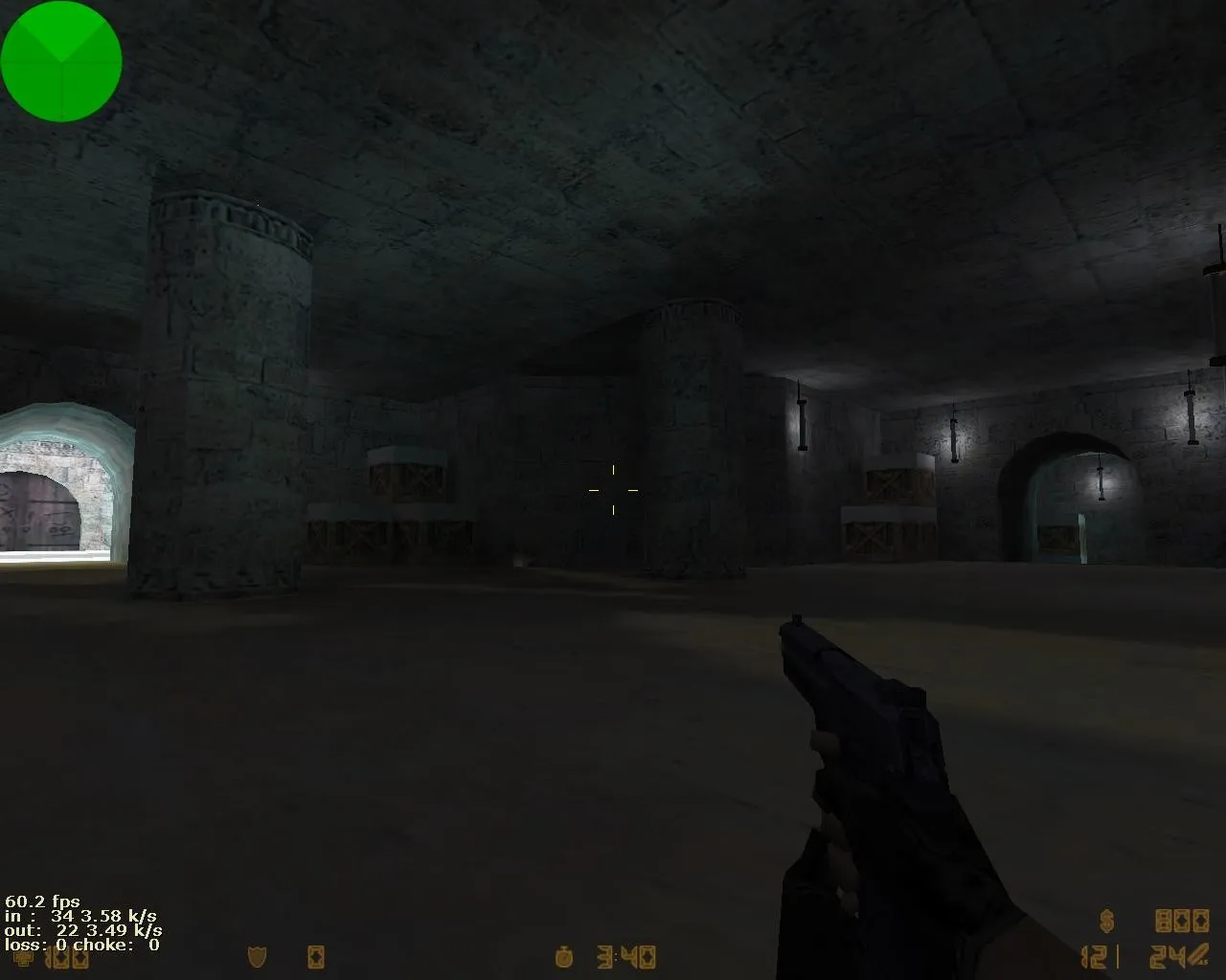 Скриншот  de_snow_dust - Зимняя Карта для CS 1.6: Тактика и Оптимизация