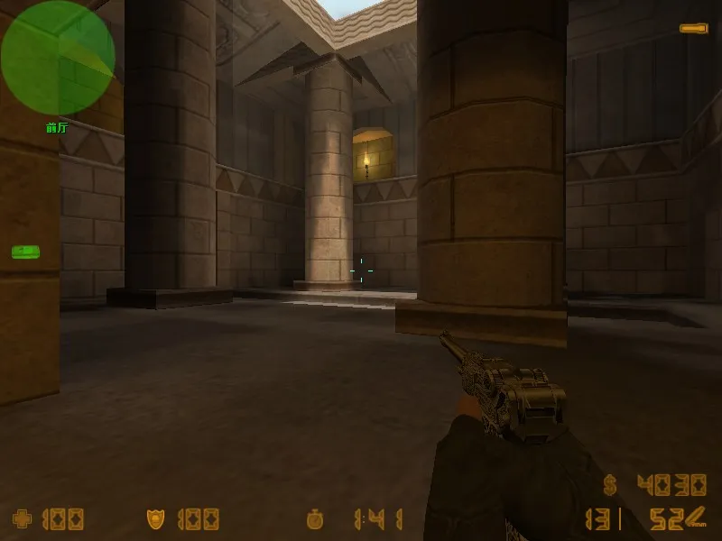 Скриншот Карта de_tombraid для CS 1.6: Тактика и особенности