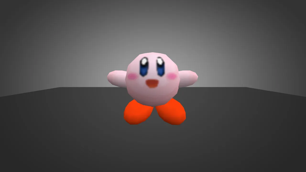 Скриншот Модель «Kirby» для CS 1.6 - Уникальный скин для игры