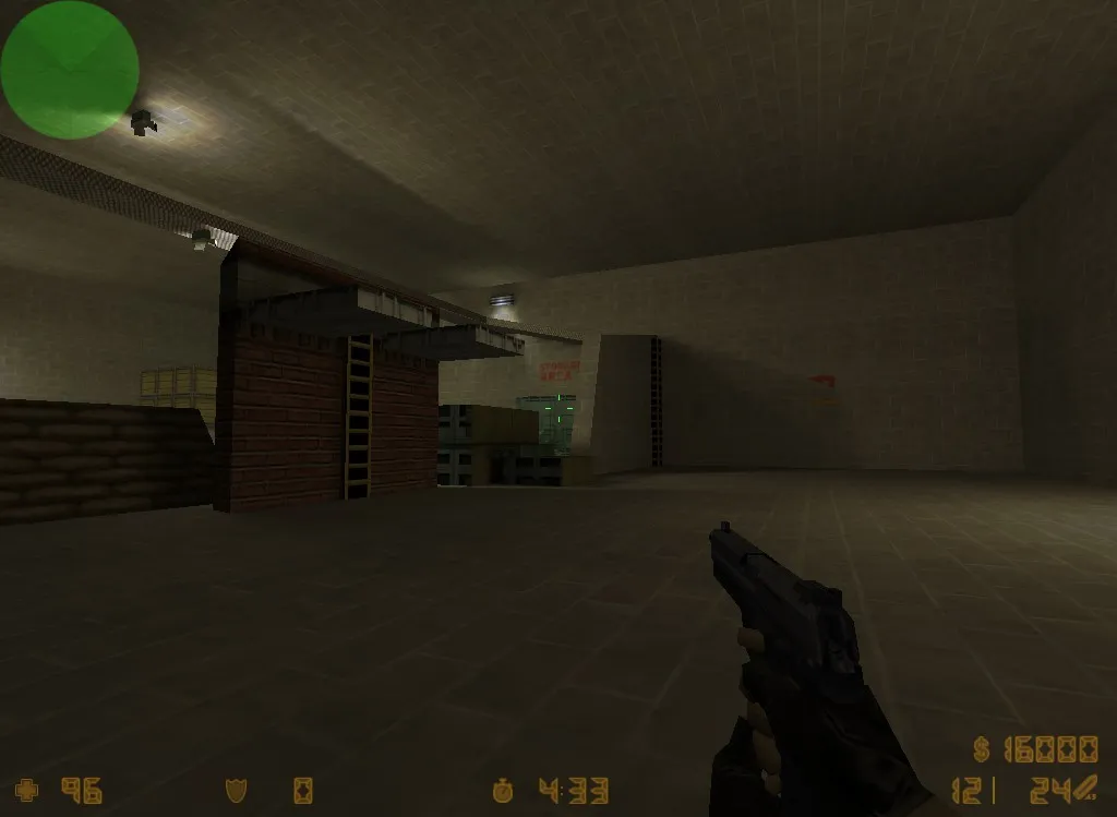 Скриншот  Карта de_cover для CS 1.6: тактика за CT/T, точки, .nav для ботов и оптимизация wpoly/epoly