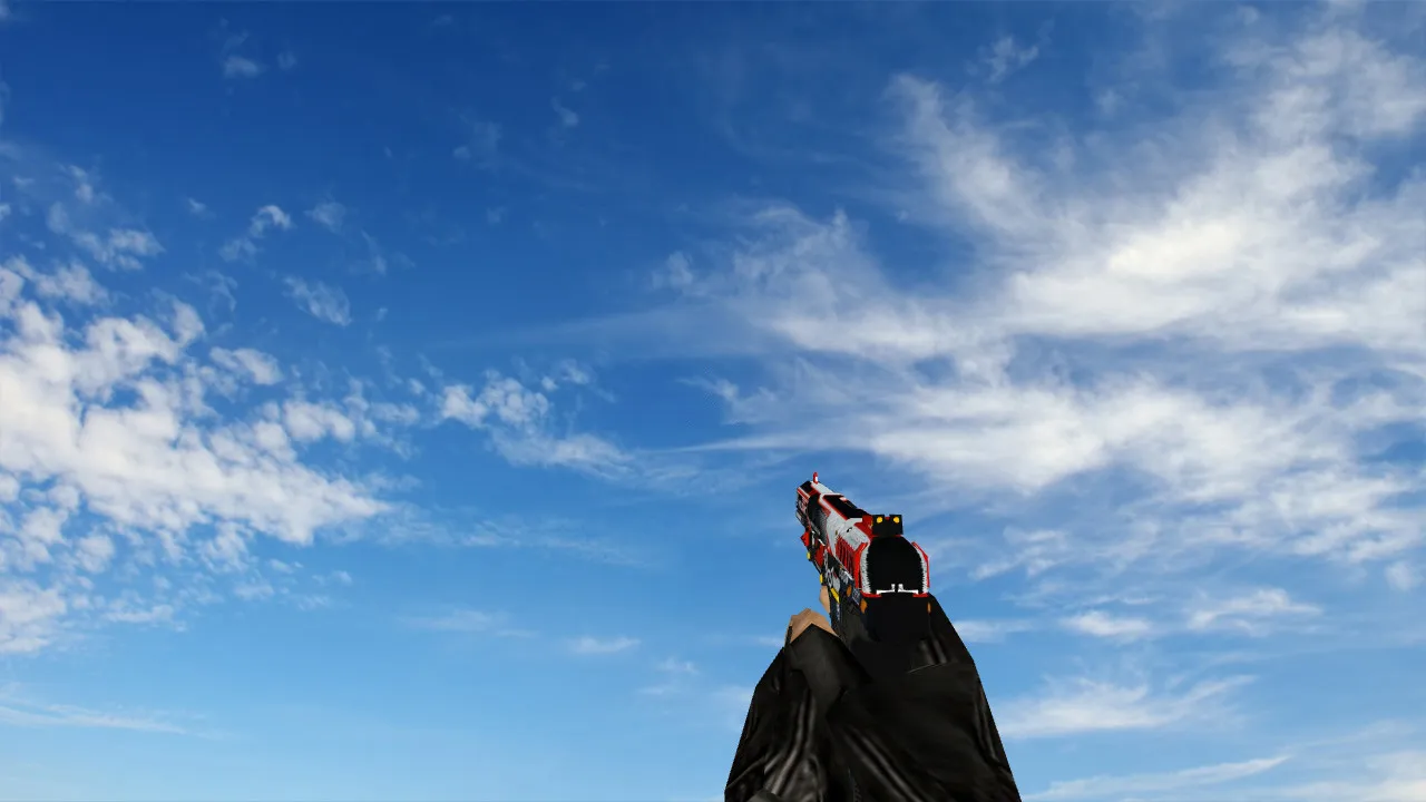 Скриншот Модель «Five Seven «Кровавый спорт»» для CS 1.6 - Качество и Эффективность