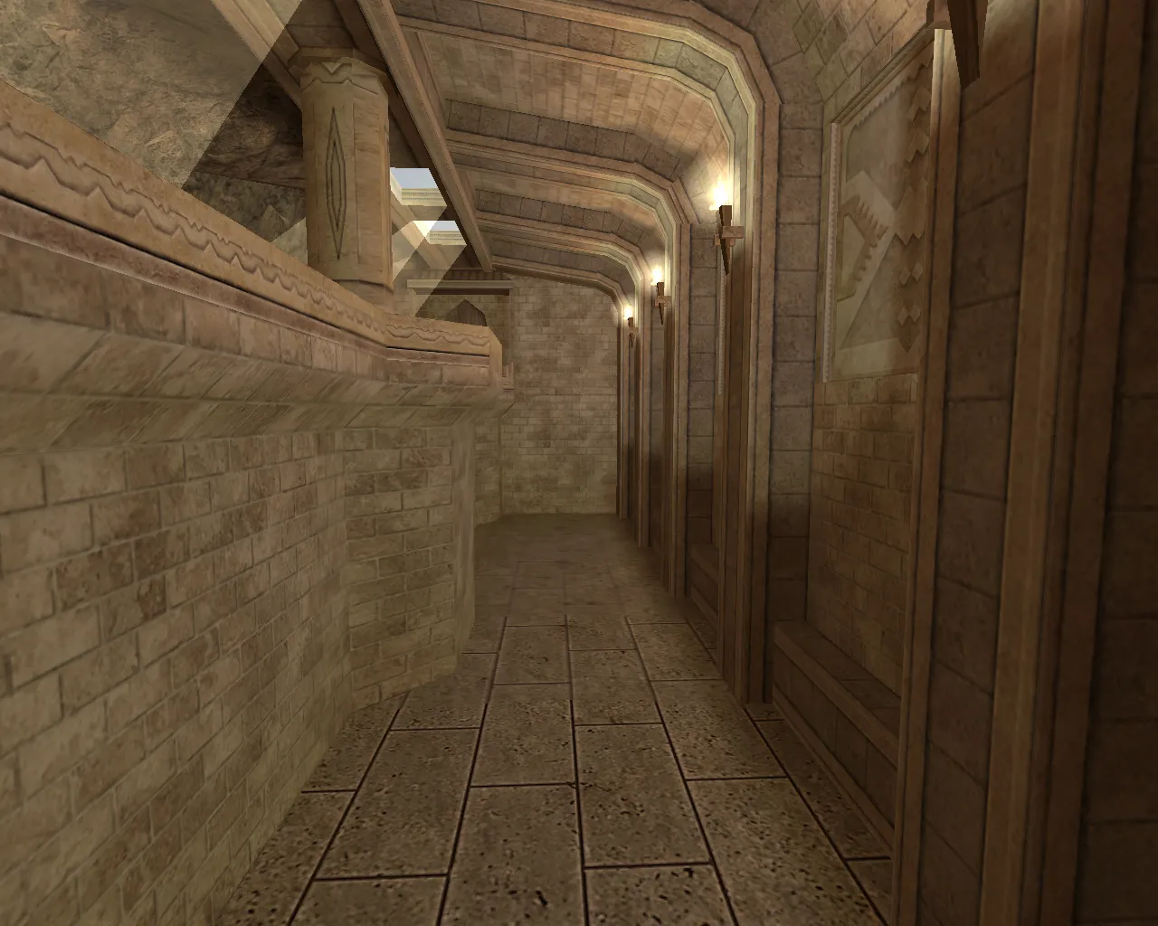 Скриншот  Карта 1hp_freak для CS 1.6: ножевой режим, точки и тактики, .nav для ботов, оптимизация wpoly/epoly