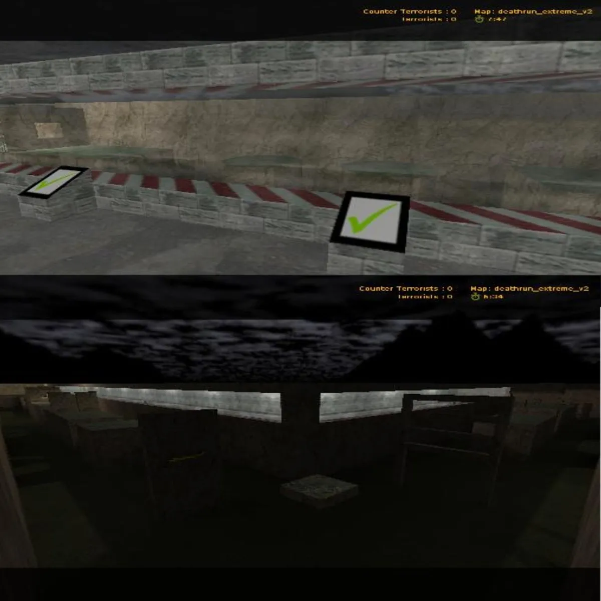 Скриншот Карта «deathrun_extreme_v2» для CS 1.6