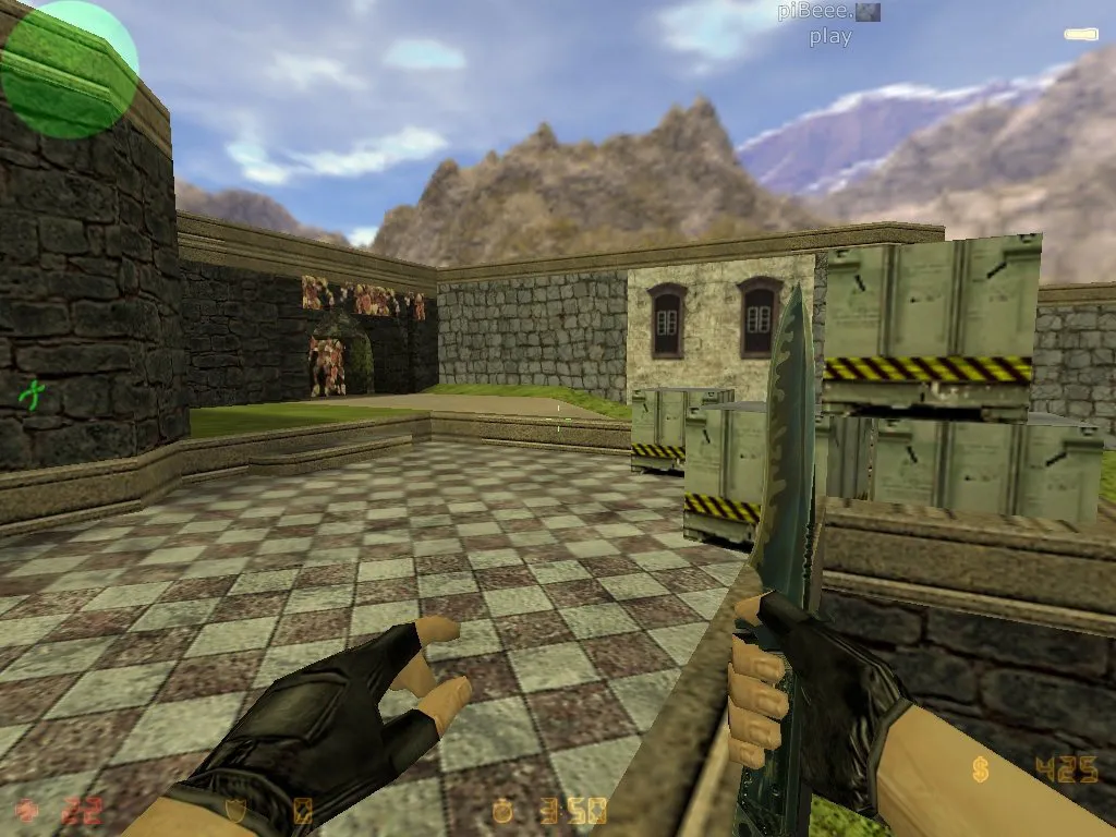 Скриншот  Карта de_dust2_thc_final для CS 1.6: точки, баланс сторон, .nav для ботов и оптимизация