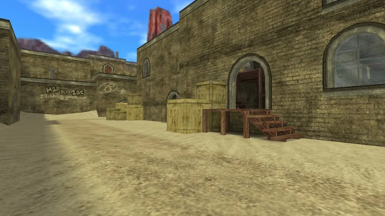 Скриншот Карта de_telos2v4 для CS 1.6: Баланс и Тактика