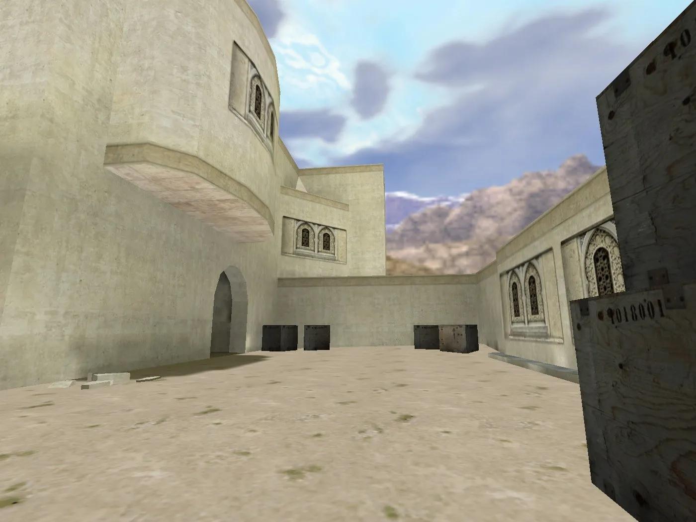 Скриншот  Карта de_anarchy_csgo для CS 1.6: баланс сторон, точки, .nav для ботов и оптимизация wpoly/epoly