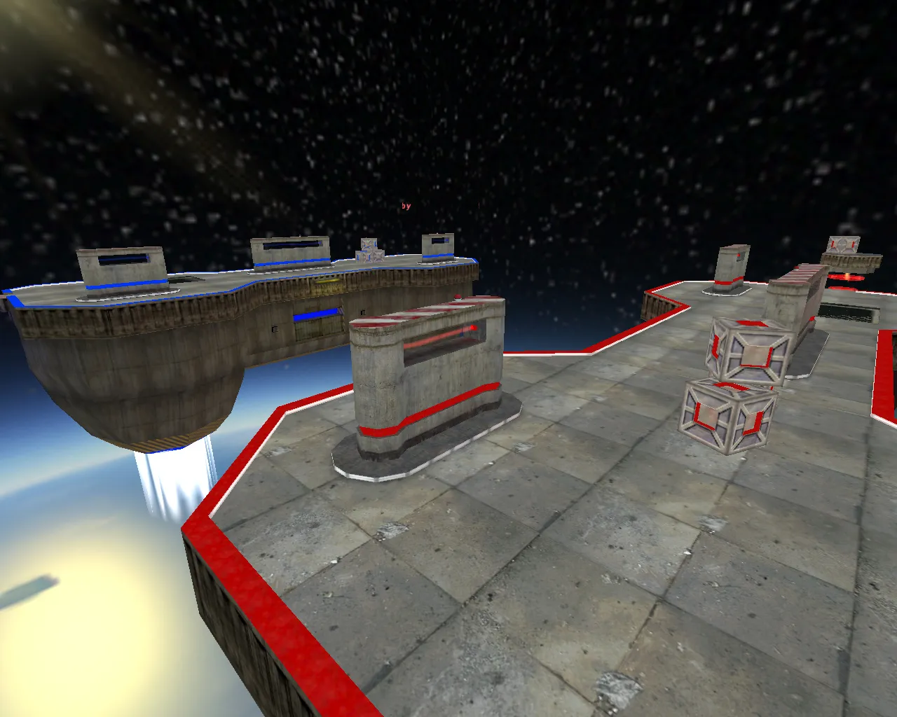 Скриншот  Карта awp_spacewar для CS 1.6: обзор точек, маршруты, оптимизация и .nav для ботов