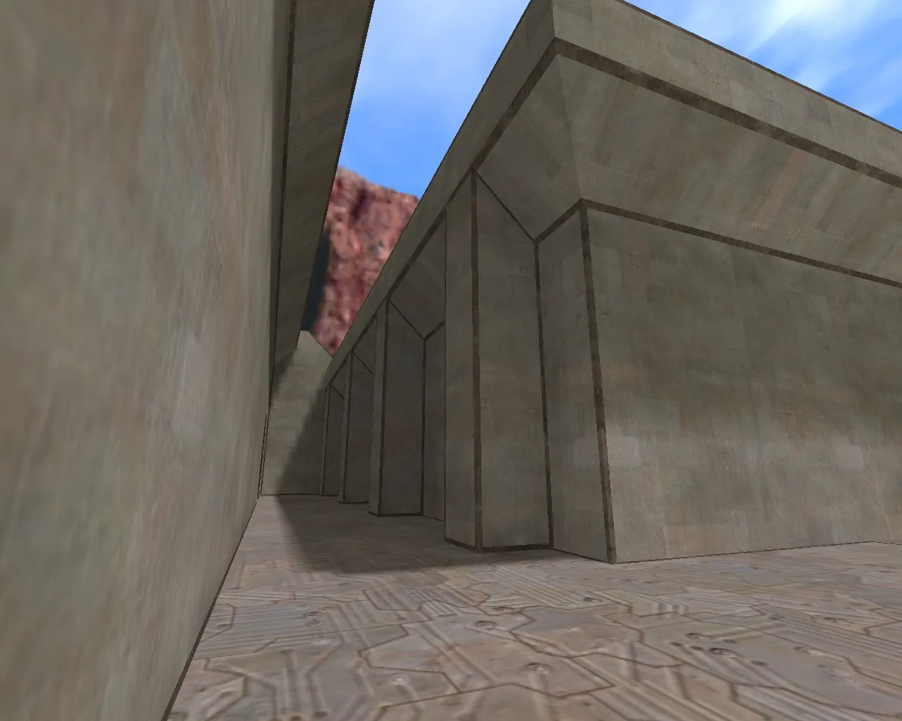 Скриншот  Карта de_sdt для CS 1.6: Тактики и особенности