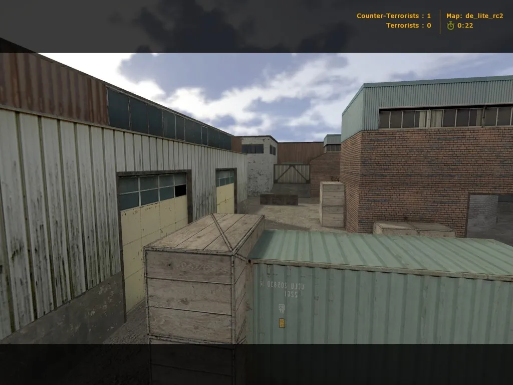 Скриншот  Карта de_lite_rc2 для CS 1.6 – Обзор и Тактика