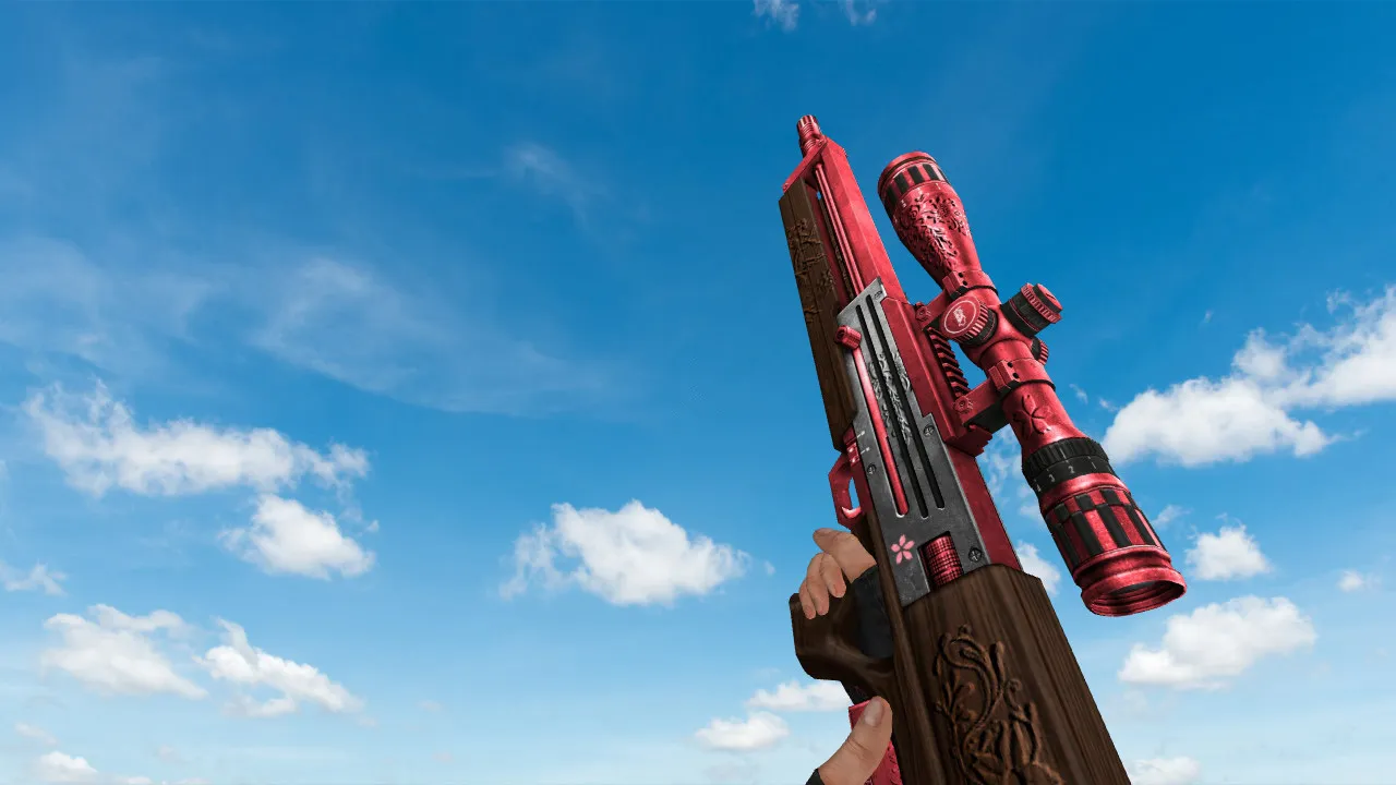 Скриншот Модель WA2000 Sakura для CS 1.6 - Оружие нового уровня