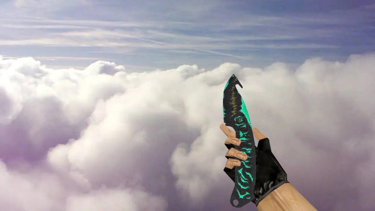 Скриншот Модель «Gut Knife Abnormal» (v_ и p_) для CS 1.6: звук, анимация осмотра, текстуры и настройка