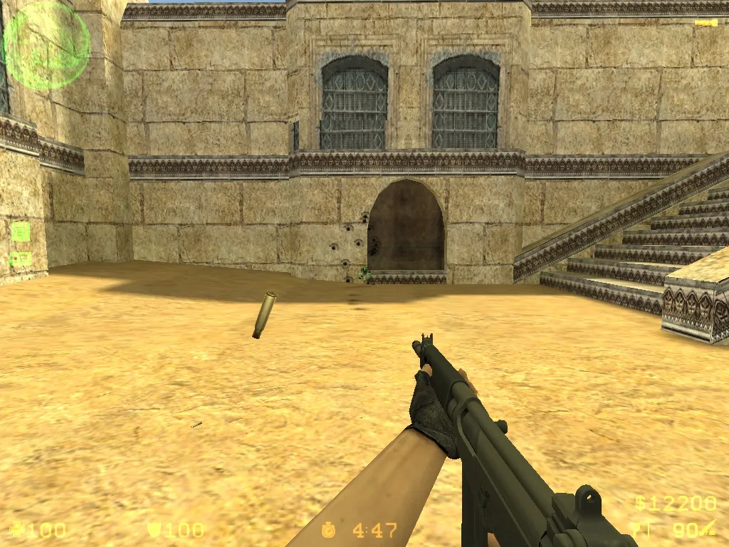 Скриншот  Модель «Shell 7.62» для CS 1.6: v_ и p_ файлы, звуки выстрела, анимация осмотра, качество текстур