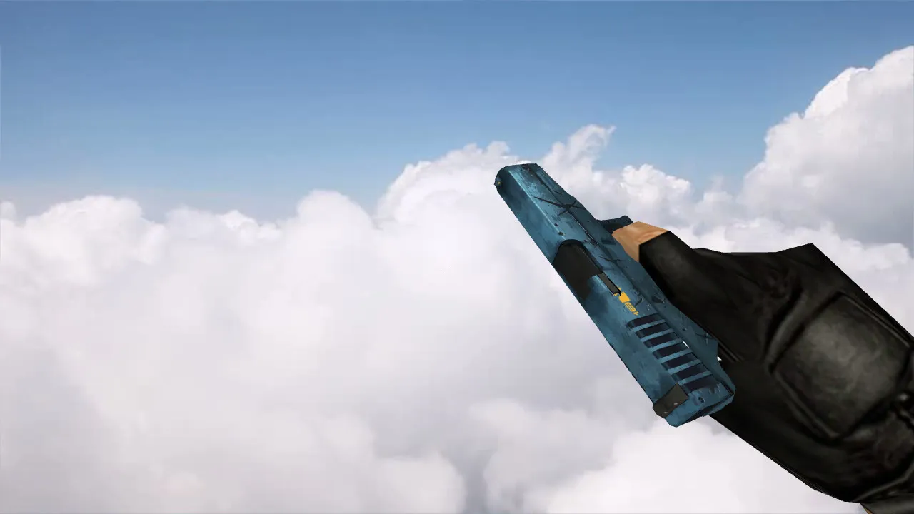 Скриншот Модель Glock «Пришелец» для CS 1.6: уникальный стиль и качество