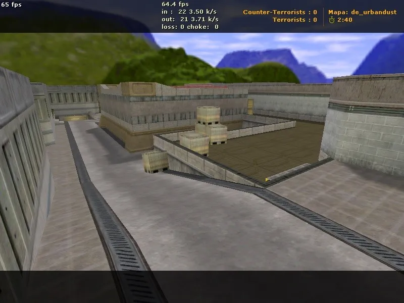 Скриншот  Карта de_urbandust для CS 1.6: Тактические возможности и особенности