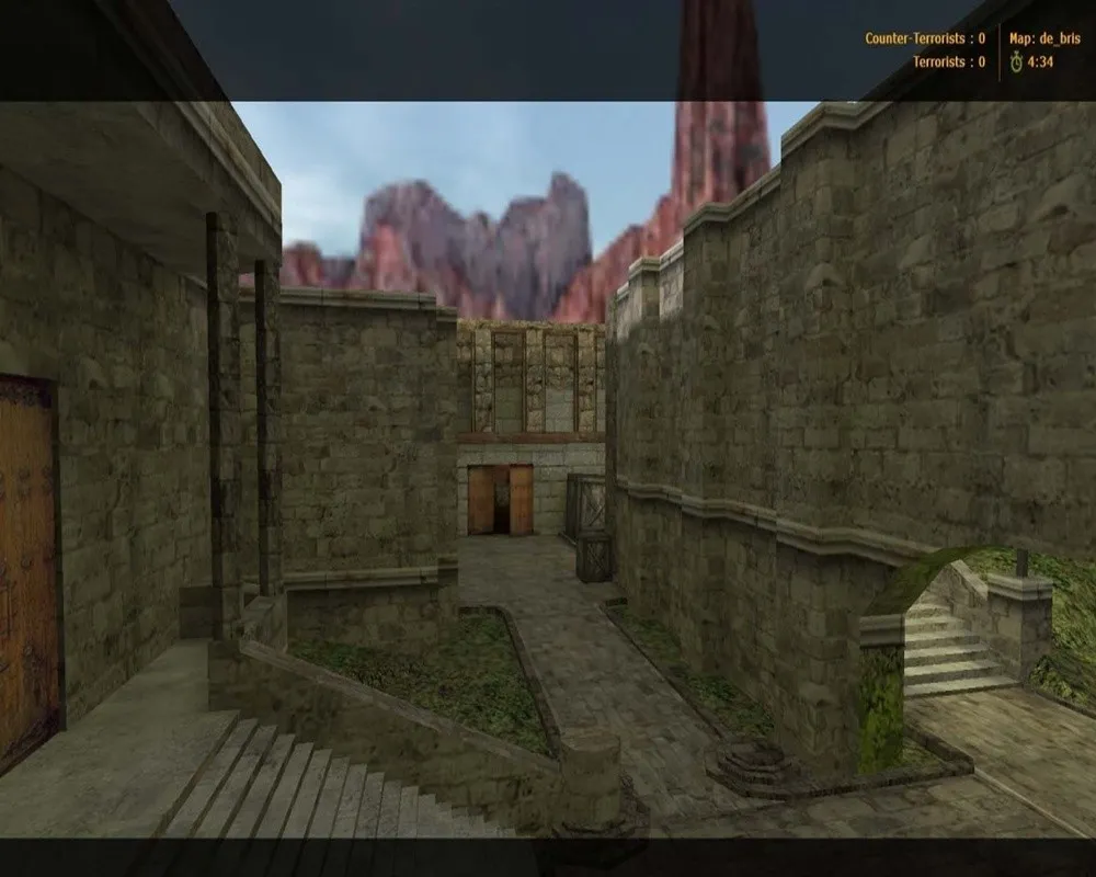 Скриншот  de_bris карта для CS 1.6: точки, баланс сторон, .nav для ботов и оптимизация wpoly/epoly