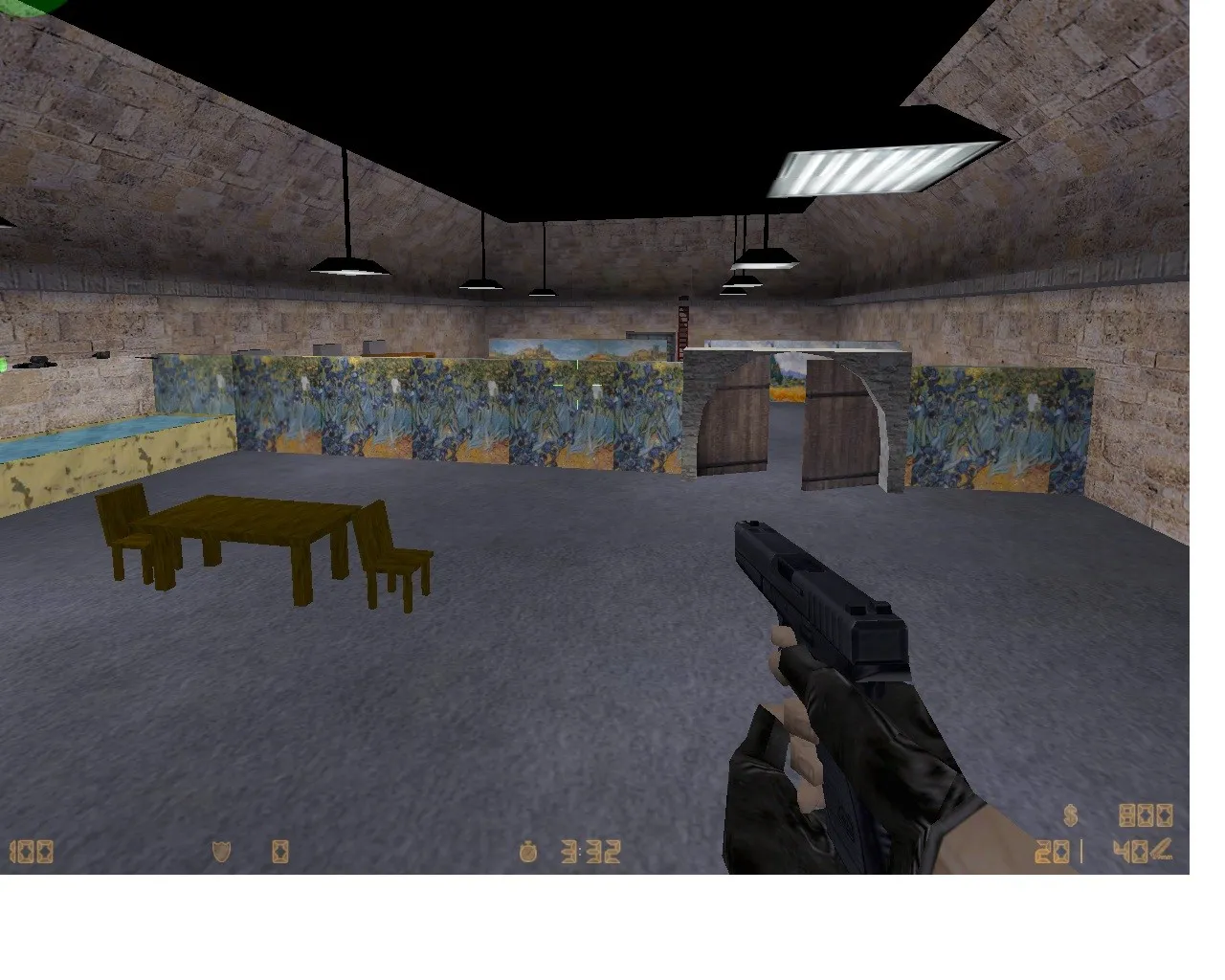 Скриншот  Карта de_painting_museum для Counter-Strike 1.6 - Обзор и Тактика