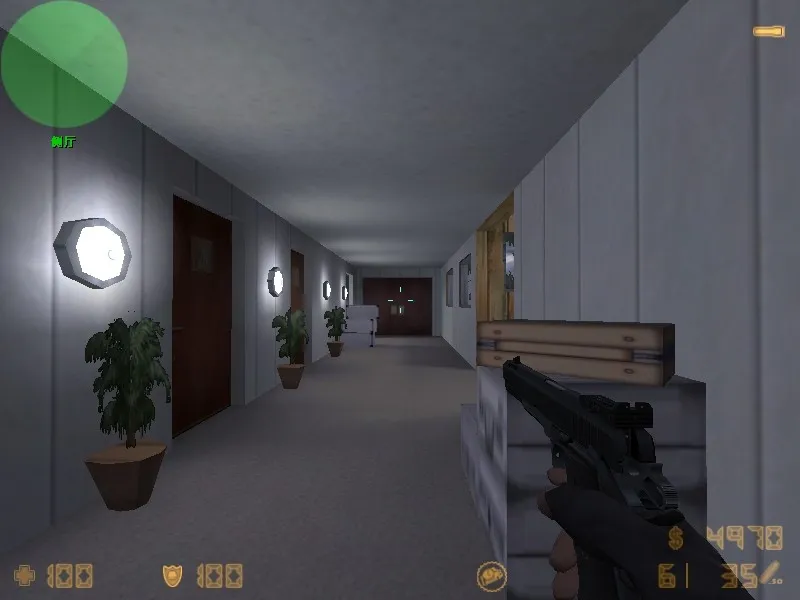 Скриншот  Карта de_nakatomi для CS 1.6 - Тактические возможности и особенности