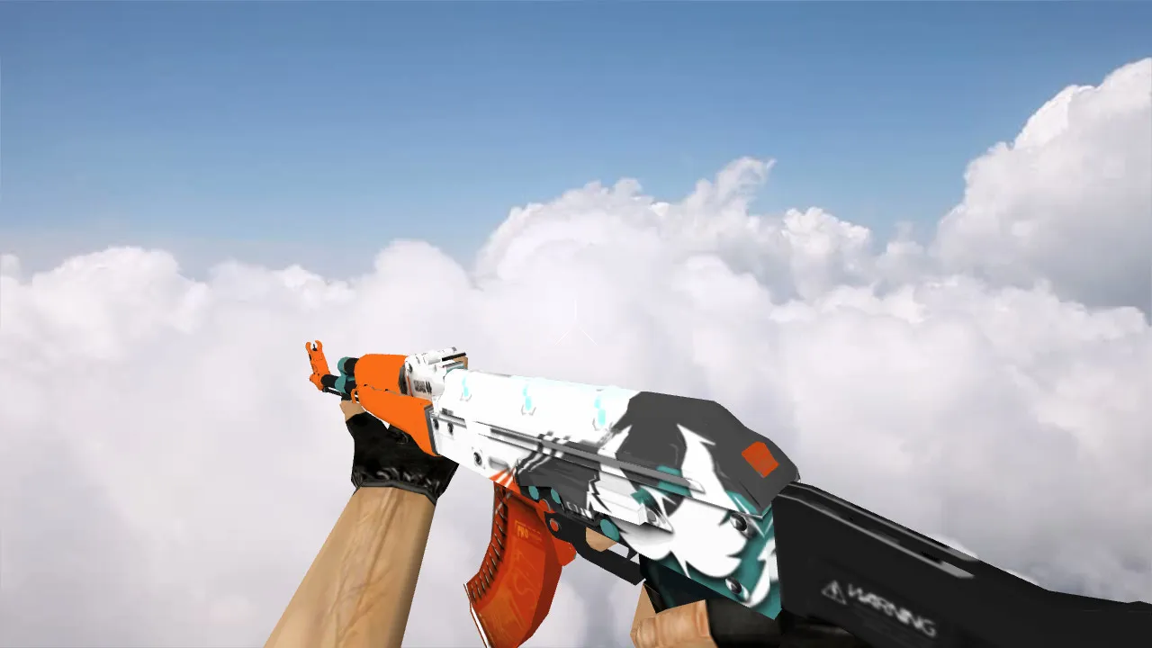 Скриншот Модель «AK-47 Arckos» для CS 1.6: Уникальный стиль и высокое качество