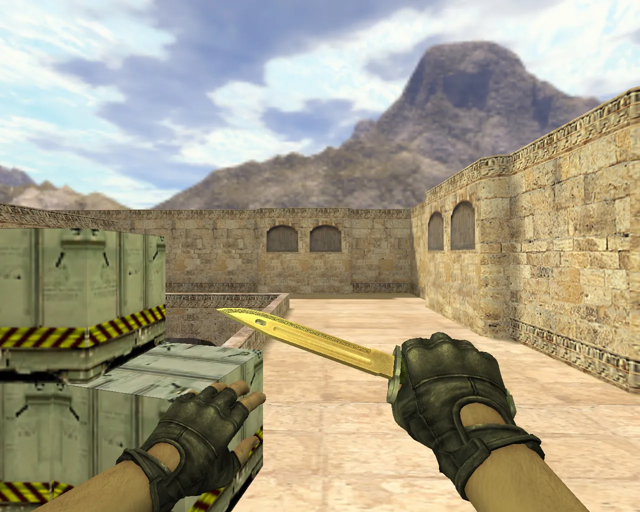 Скриншот Модель «Штык-нож Лор» (v_, p_, w_) для CS 1.6: звуки, анимация осмотра, качество текстур