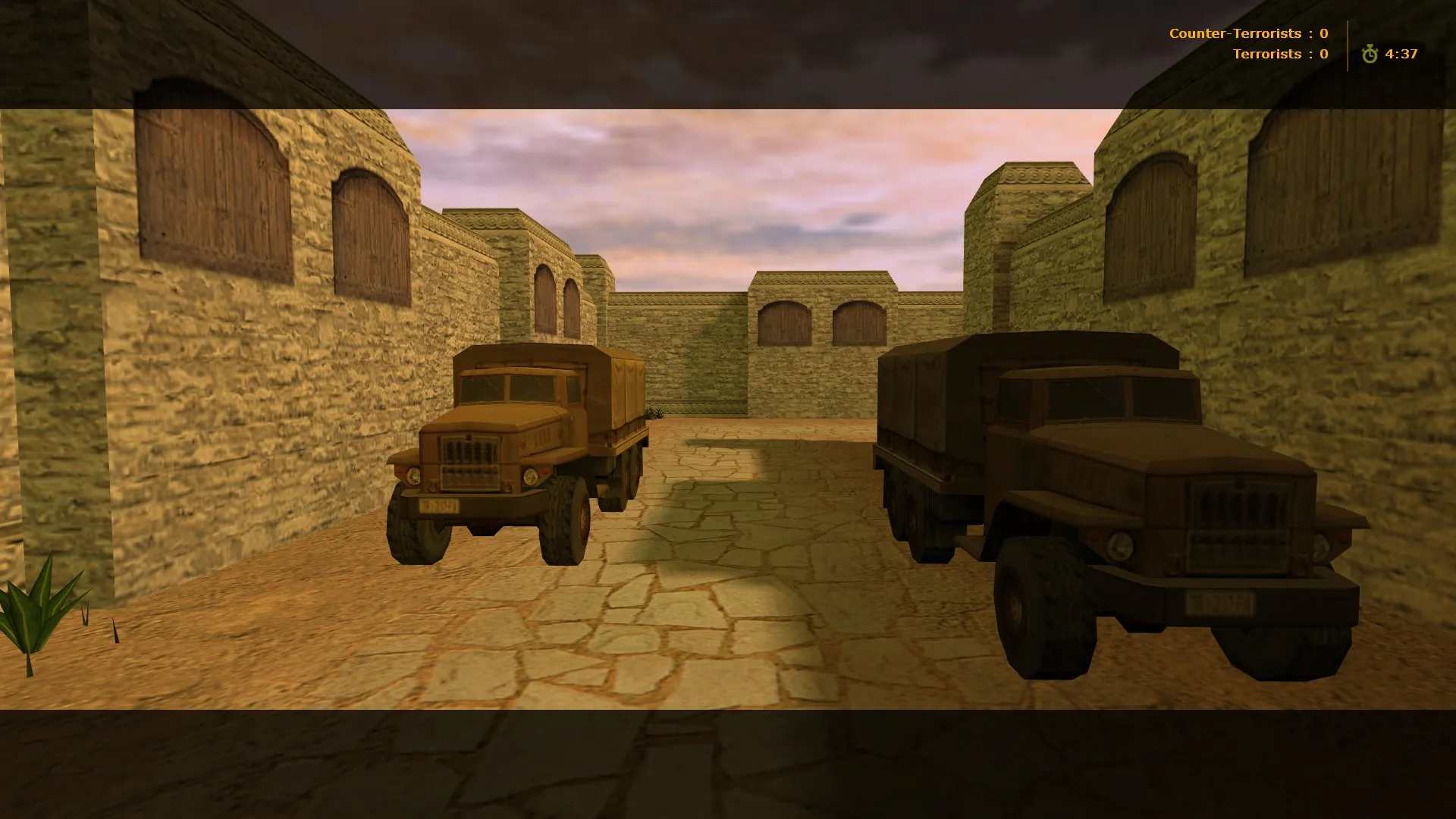 Скриншот  Карта de_dustaz для CS 1.6: точки, маршруты, .nav для ботов и оптимизация wpoly/epoly