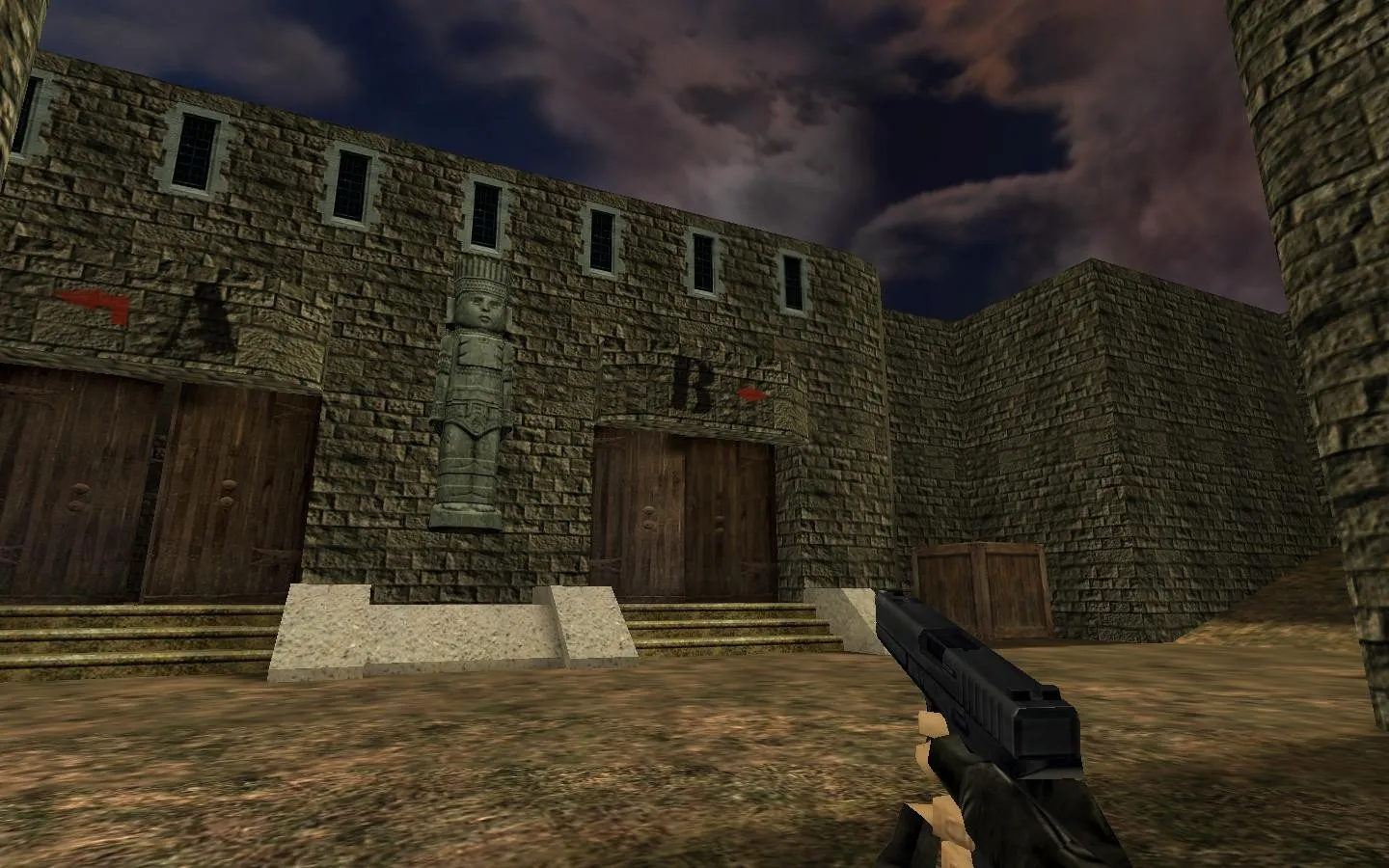 Скриншот  Карта de_ecstasy для CS 1.6: баланс сторон, точки, .nav для ботов и оптимизация wpoly/epoly