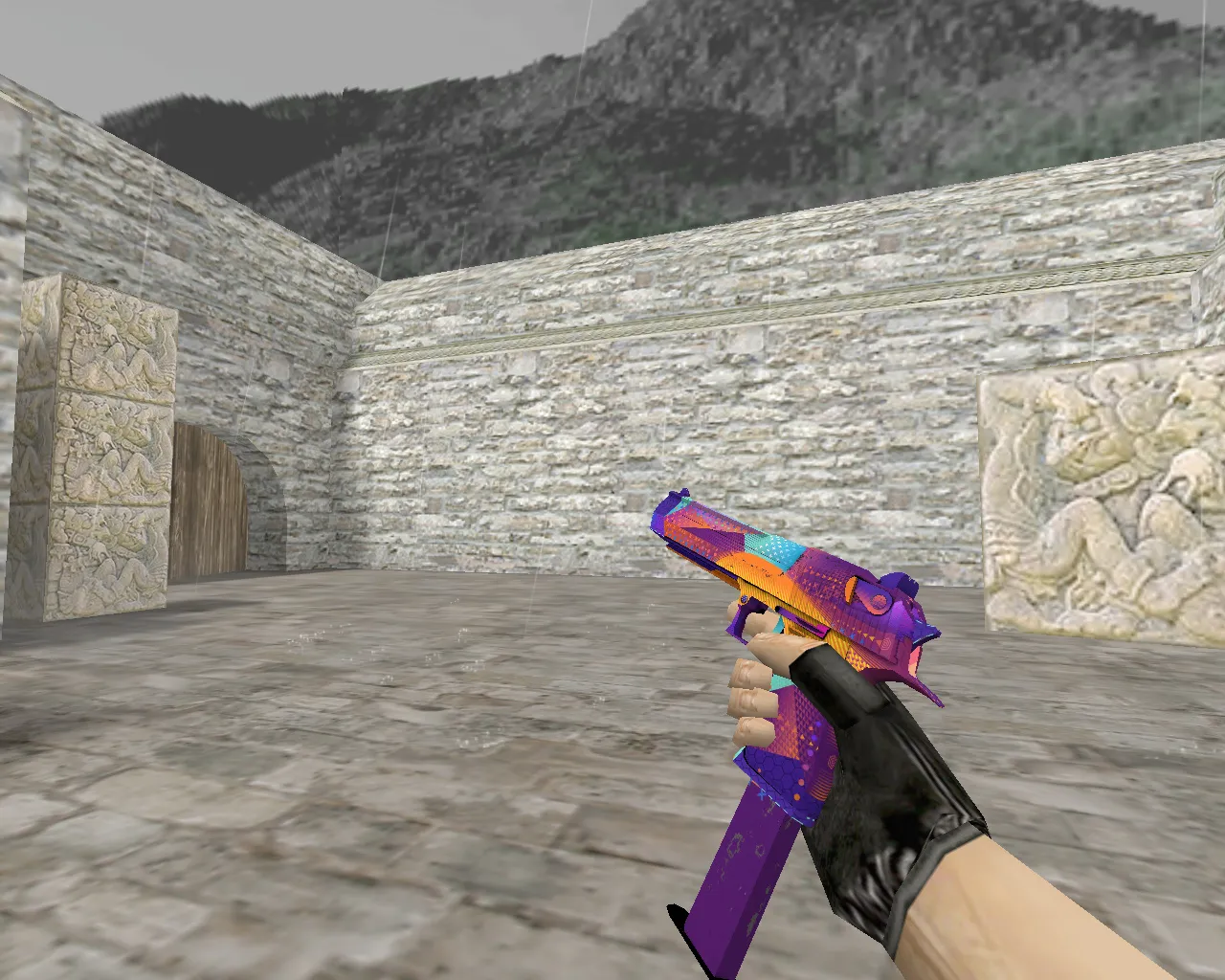 Скриншот Deagle | Океанское побережье (Ocean Drive) для CS 1.6: яркий скин