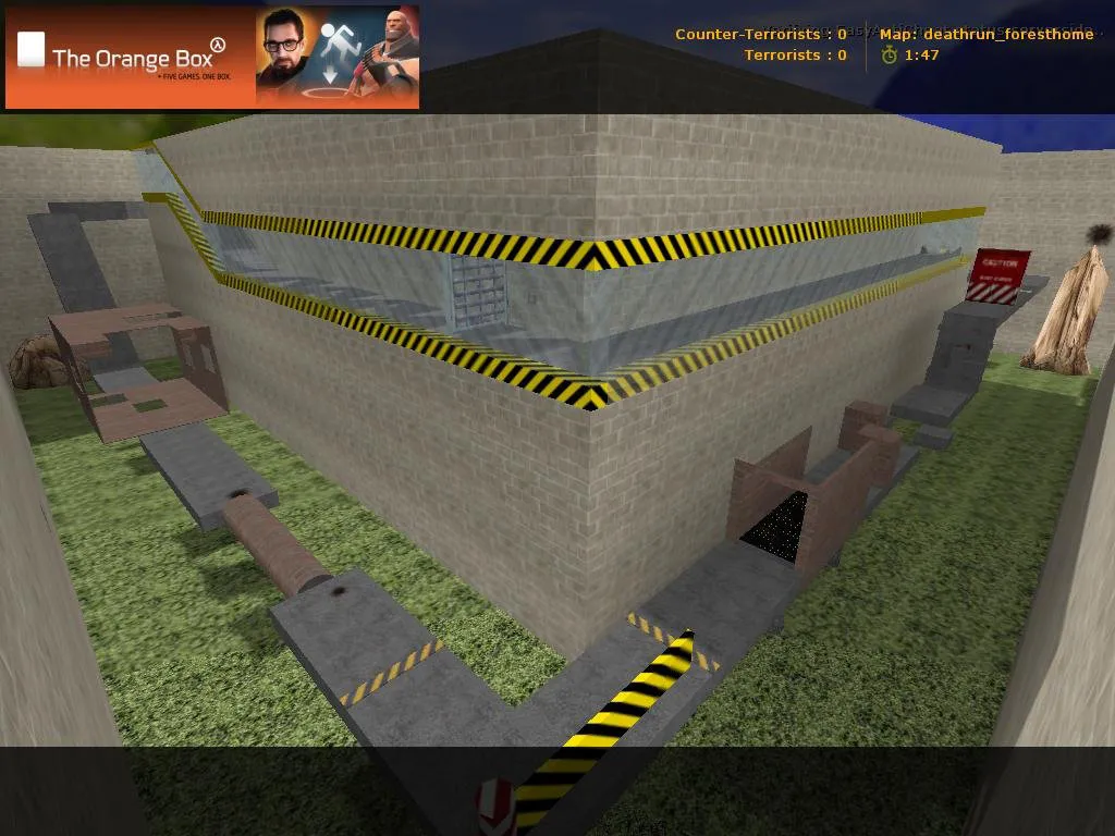Скриншот Карта «deathrun_foresthome» для CS 1.6
