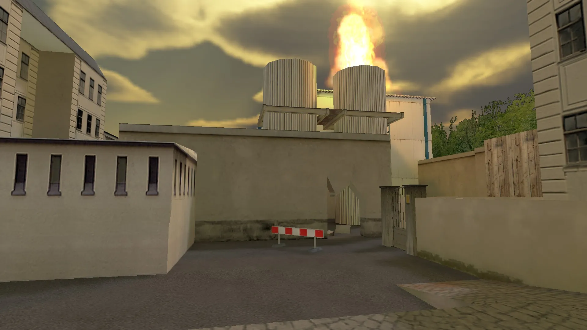 Скриншот Карта «de_pandemonium» для CS 1.6