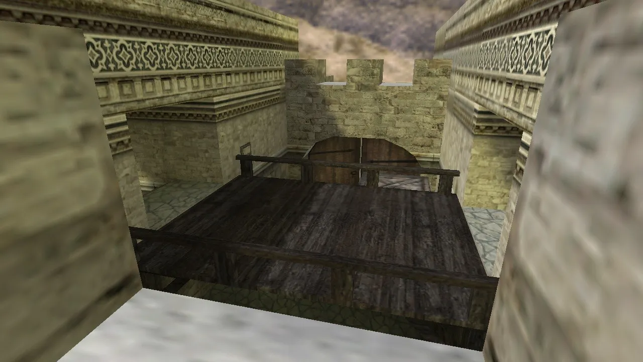 Скриншот  Карта de_mascot для CS 1.6: тактика, баланс и оптимизация