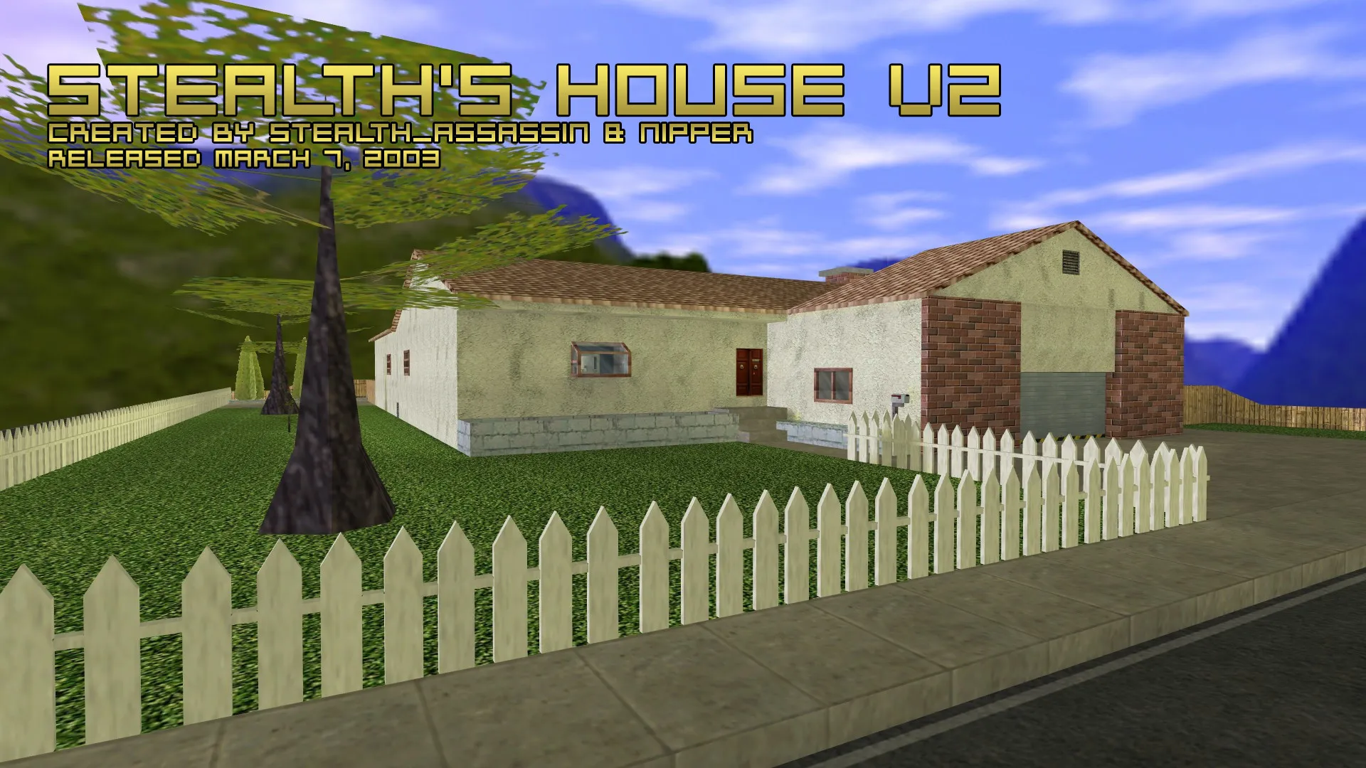Скриншот  Карта de_stealths_house_v2 для CS 1.6 – Тактический анализ и особенности