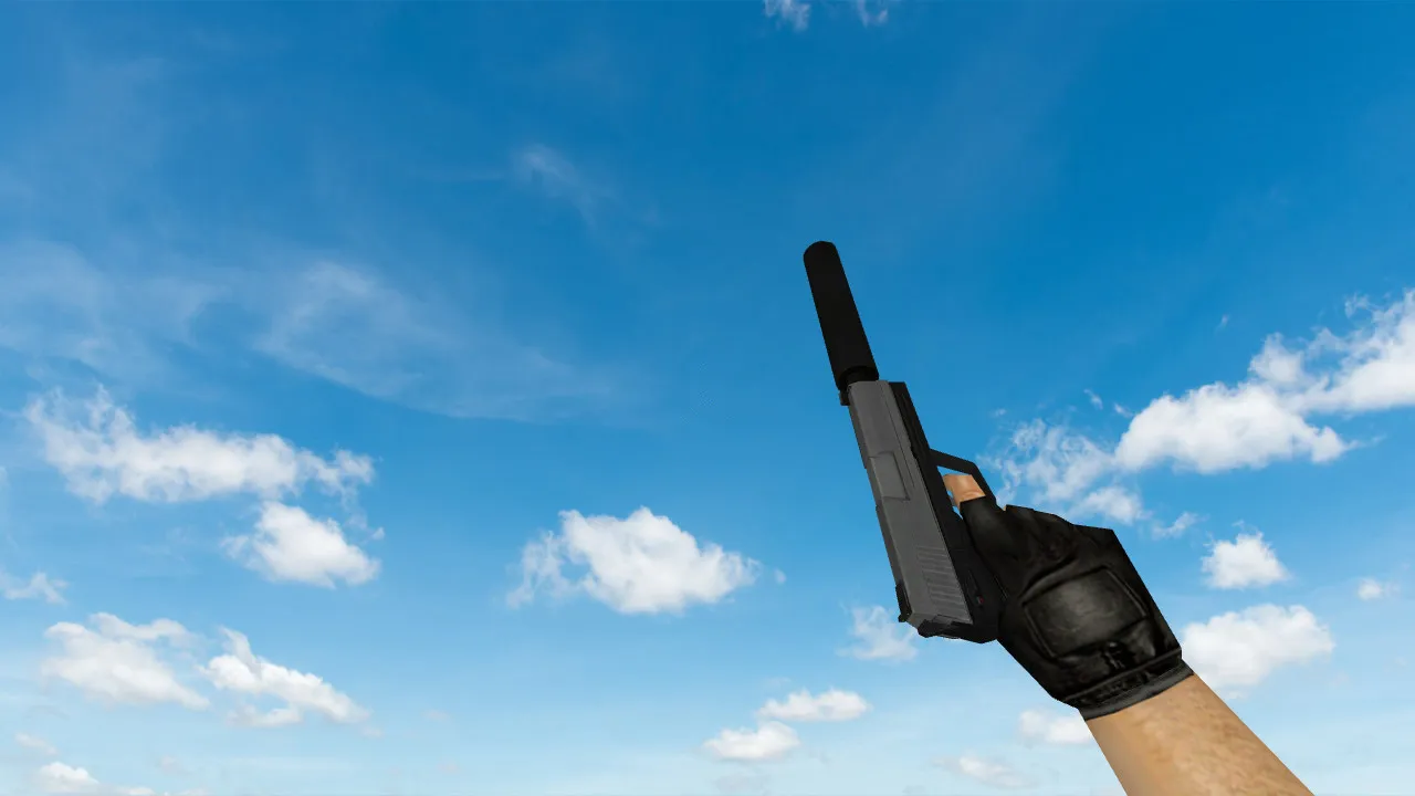 Скриншот Модель USP «Нержавейка» для CS 1.6 - Качество и Стиль