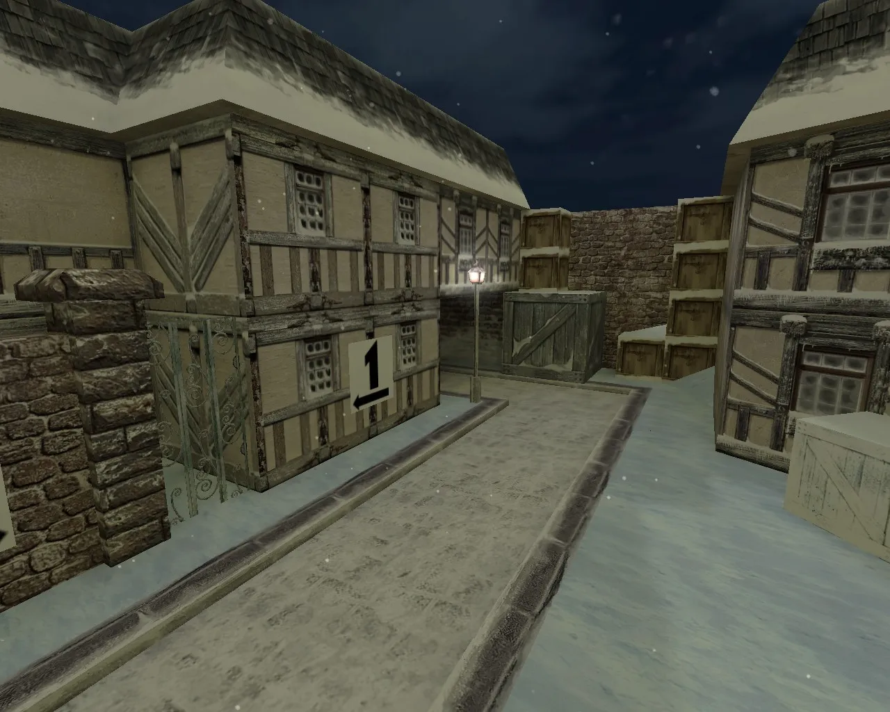 Скриншот  Карта de_johanesburg для CS 1.6 — тактический геймплей и баланс сторон