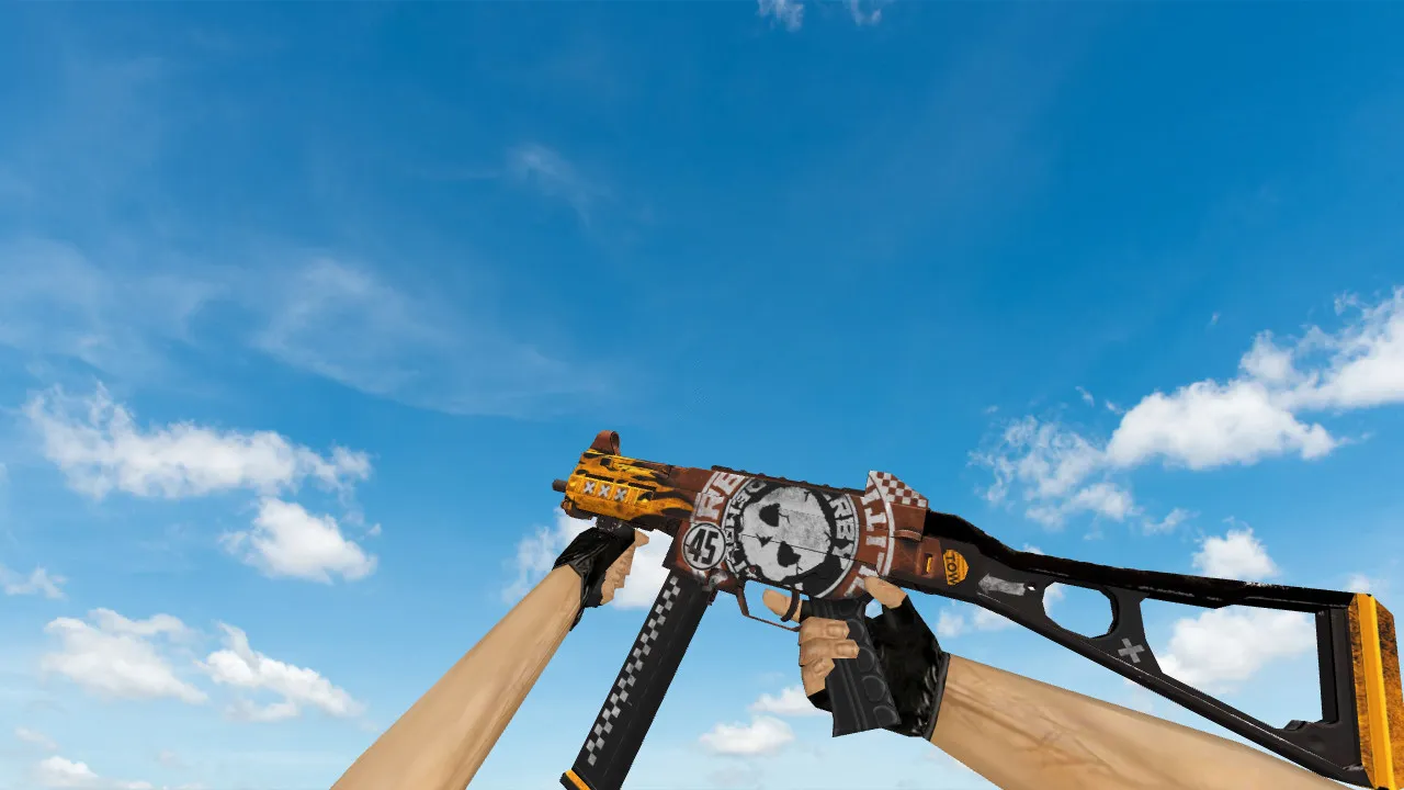 Скриншот Модель «UMP-45 Demolition Derby» для CS 1.6 - высококачественная графика