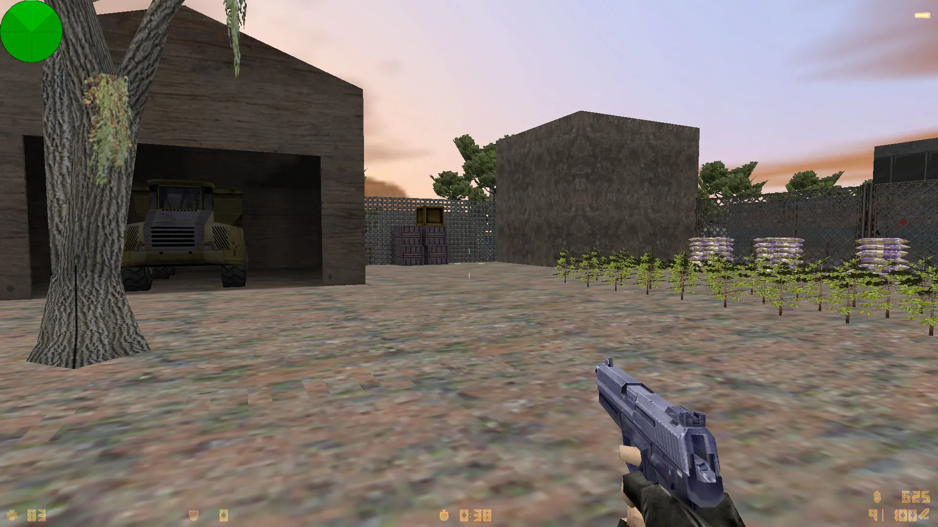 Скриншот  de_dissolve для CS 1.6: обзор карты, точки, тактика CT/T, боты .nav и настройка под FPS