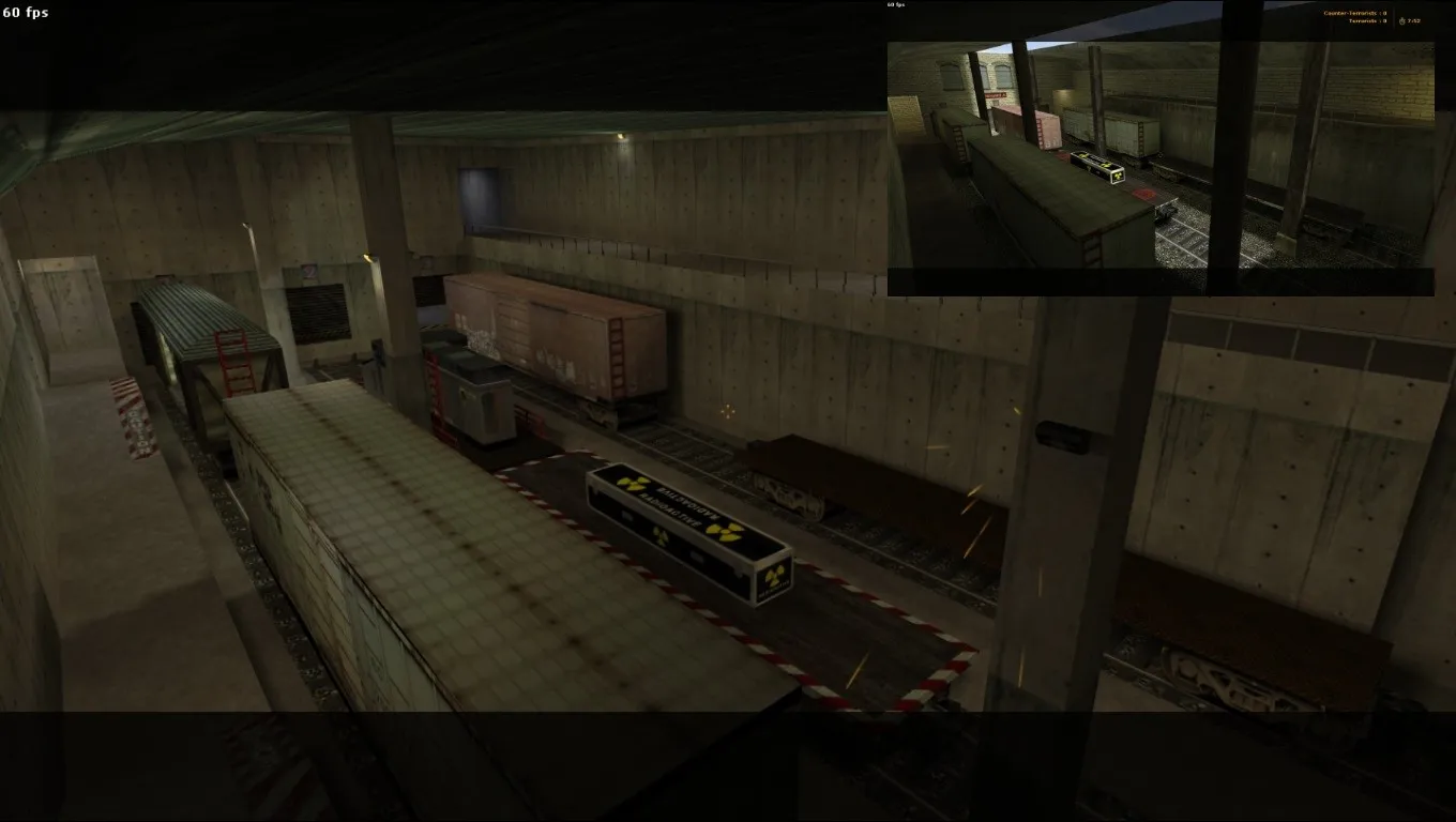 Скриншот Карта de_train_sl для CS 1.6 - Оптимизация и тактика