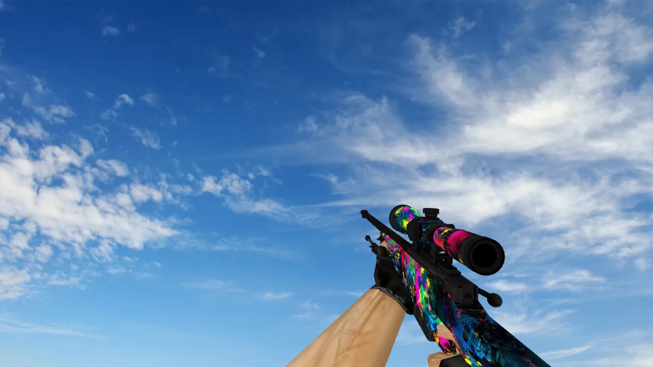 Скриншот Модель «AWP Paint» для CS 1.6 - Уникальный стиль для вашего оружия